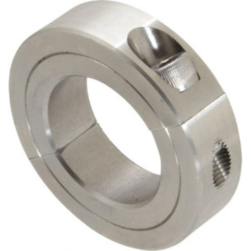 Climax 1-5/16 Bore, Stainless Steel, Two Piece Two Piece Split Shaft Collar 2-1/4 Outside Diam, 9/16 Wide 2C-131-S – 75237271