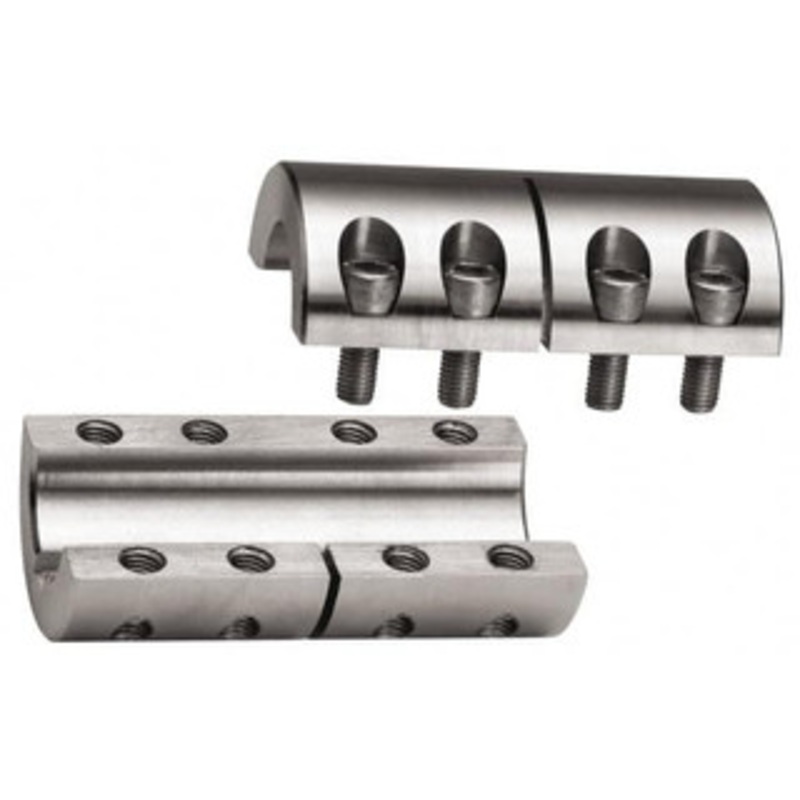 Climax 1 Inside x 1-3/4 Outside Diam, Two Piece Rigid Coupling without Keyway 3 Long 2ISCC-100-100-S – 75242008