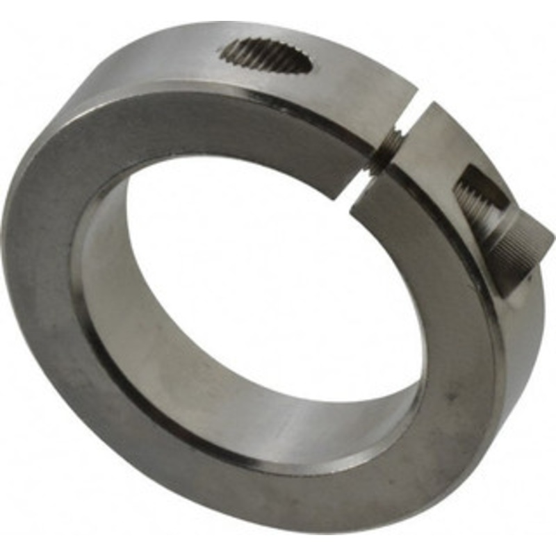 Climax 2 Bore, Stainless Steel, One Piece Clamp Collar 3 Outside Diam, 11/16 Wide 1C-200-S – 35462704
