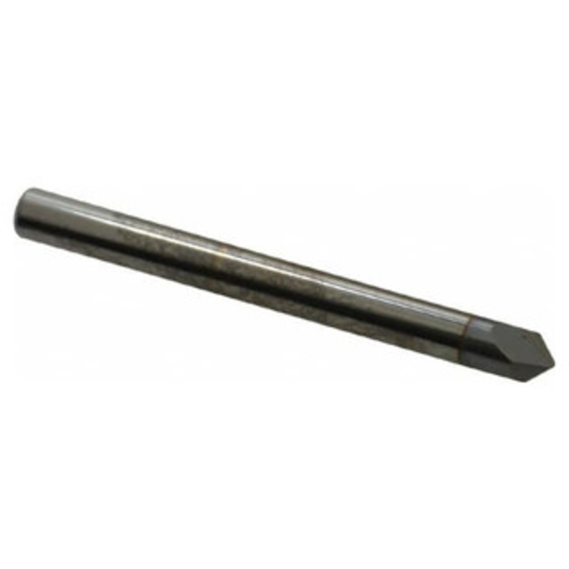 Accupro Single End 2-Flute TiCN Coated 90 End Chamfer Mill, 3/16 Size, 2 OAL – 37-335-7