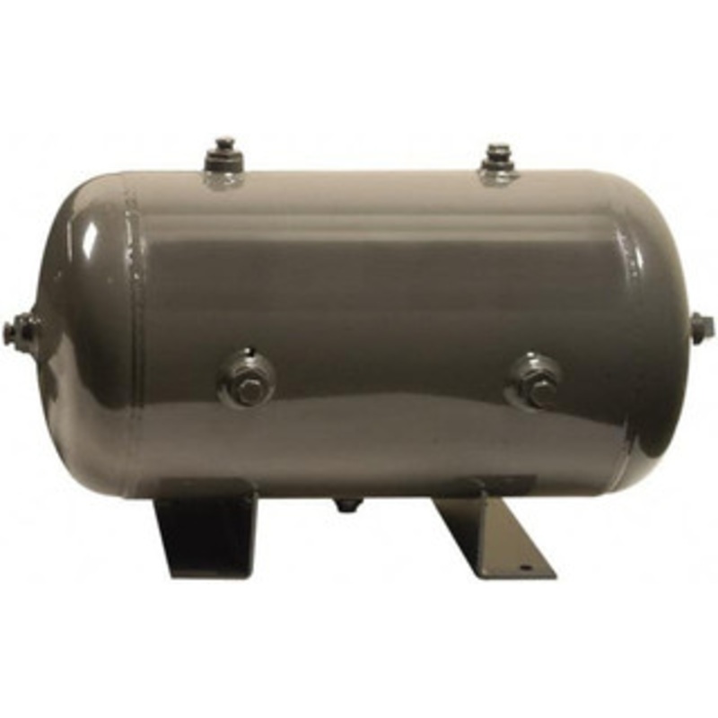 Campbell Hausfeld 10 Gal 175 Max psi Compressed Air Tank & Receiver 1/2 3/4 3/4 1 NPT Port, 24-1/2 OAL AR8016 – 87114633