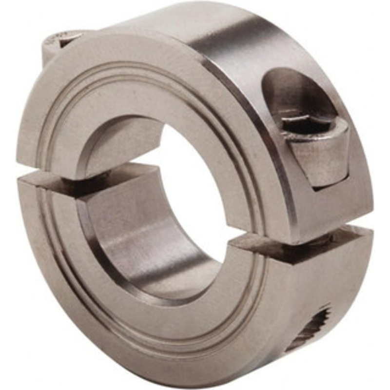 Climax 13mm Bore, Stainless Steel, Two Piece Clamp Collar 1-1/4 Outside Diam M2C-13-S – 86033677