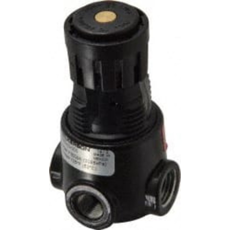 Wilkerson 1/4 NPT 2 – 125 psi Miniature Zinc Regulator 300 Max Supply psi, 15 CFM, 32 to 125F, 1.65 Wide x 2.88 High R03-02-000 – 01004910