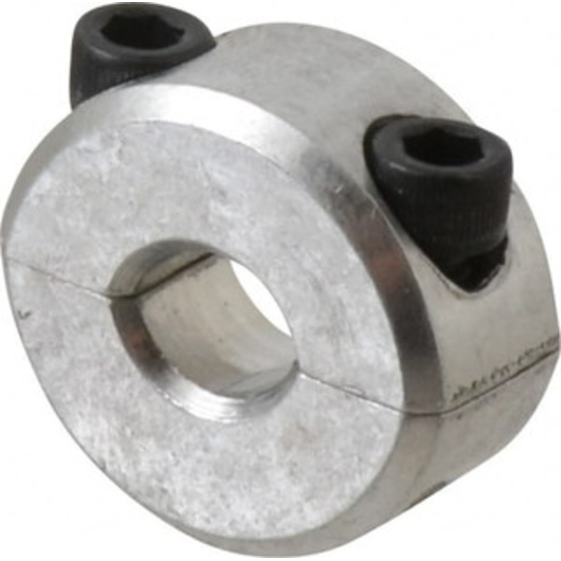 Climax 1/4 Bore, Aluminum, Two Piece Two Piece Split Shaft Collar 11/16 Outside Diam, 5/16 Wide 2C-025-A – 75237115