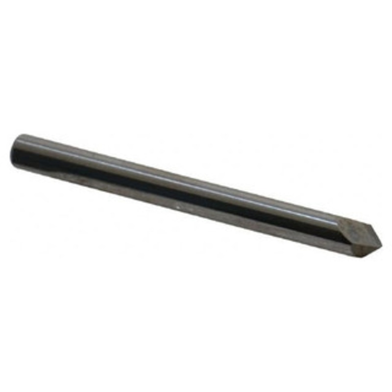 Accupro Single End 2-Flute Solid Carbide 90 End Chamfer Mill, 3/16 Size, 2 OAL – 37-325-8