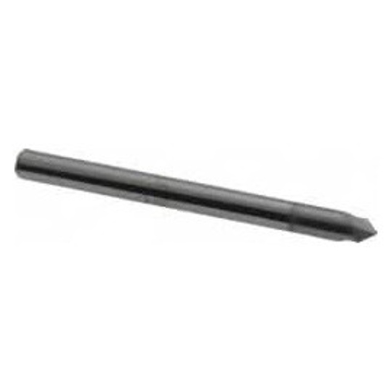 Accupro Single End 2-Flute TiCN Coated 90 End Chamfer Mill, 1/8 Size, 1-1/2 OAL – 37-334-0