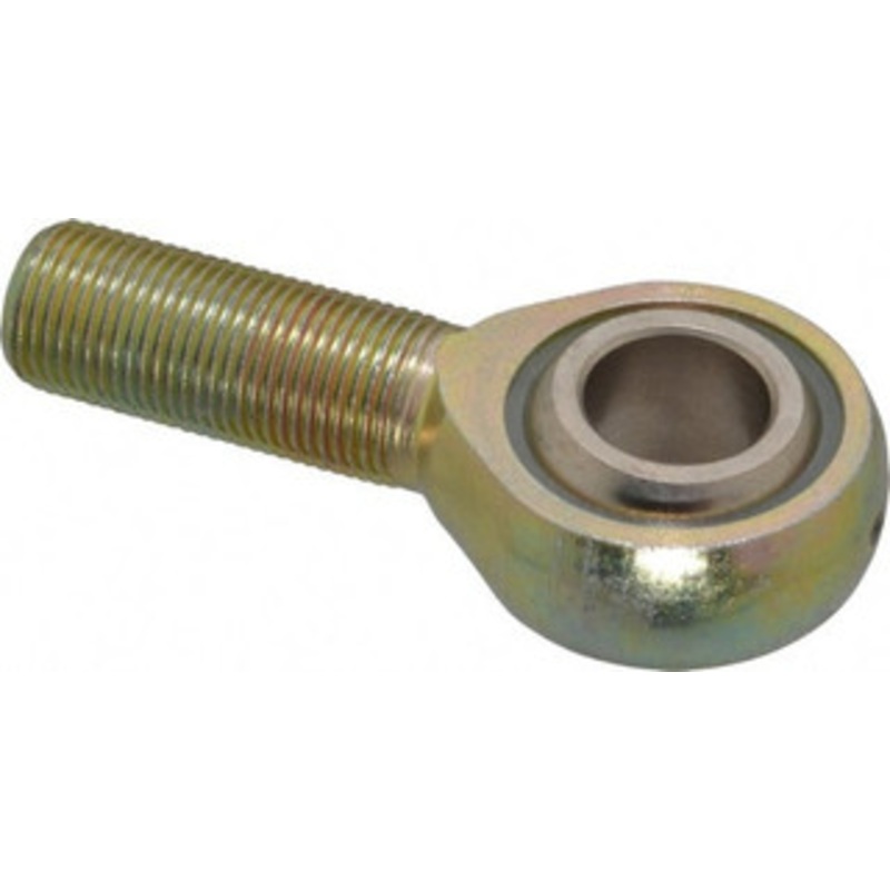 Alinabal 3/4 ID, 1-3/4 Max OD, 9,000 Lb Max Static Cap, Spherical Rod End 3/4-16 RH, 1 Shank Diam, 1-3/4 Shank Length, Steel with Molded Nyloy Raceway PM12G – 73205114
