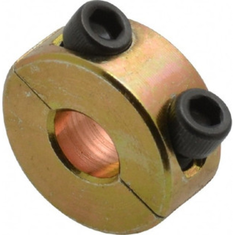 Climax 1/4 Bore, Steel, Two Piece Clamping Shaft Collar 5/8 Outside Diam, 9/32 Wide MOD CR2C-025 – 73091845