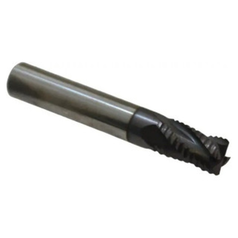 Accupro 4-Flute High Performance AlTiN Coated Fine Tooth Roughing End Mill, 5/16 Size, 7/16 LOC, 2 OAL – 37-261-5