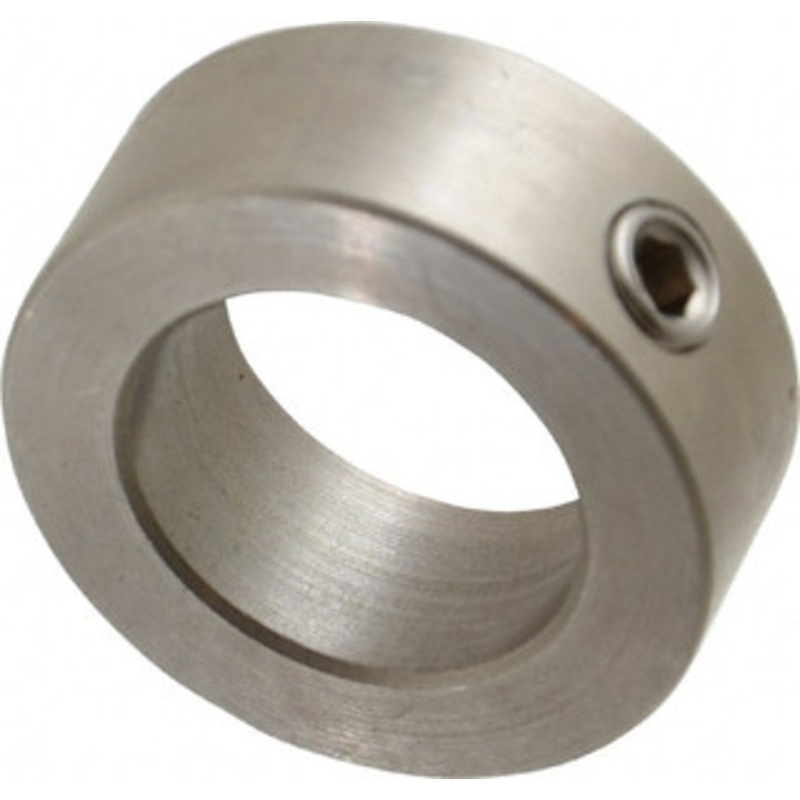 Climax 15/16 Bore, Stainless Steel, Set Screw Shaft Collar 1-1/2 Outside Diam, 9/16 Wide C-093-S – 35465418