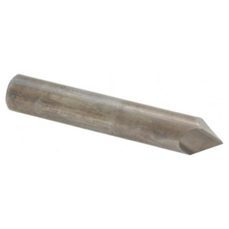 Accupro Single End 2-Flute Solid Carbide 90 End Chamfer Mill, 1/2 Size, 3 OAL – 37-328-2