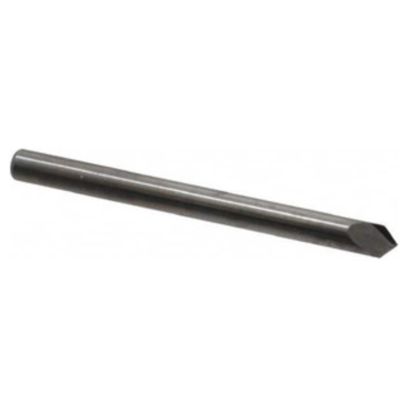 Accupro Single End 2-Flute Solid Carbide 90 End Chamfer Mill, 1/8 Size, 1-1/2 OAL – 37-324-1