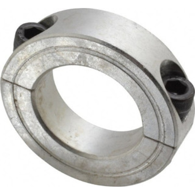 Climax 1-1/8 Bore, Aluminum, Two Piece Two Piece Split Shaft Collar 1-7/8 Outside Diam, 1/2 Wide 2C-112-A – 75237248