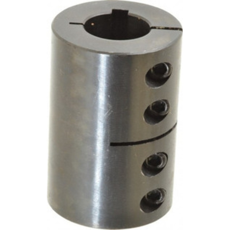 Climax 1 Inside x 2 Outside Diam, Rigid Coupling with Keyway 3 Long x 1/4 Keyway Width CC-100-100-KW – 35462183