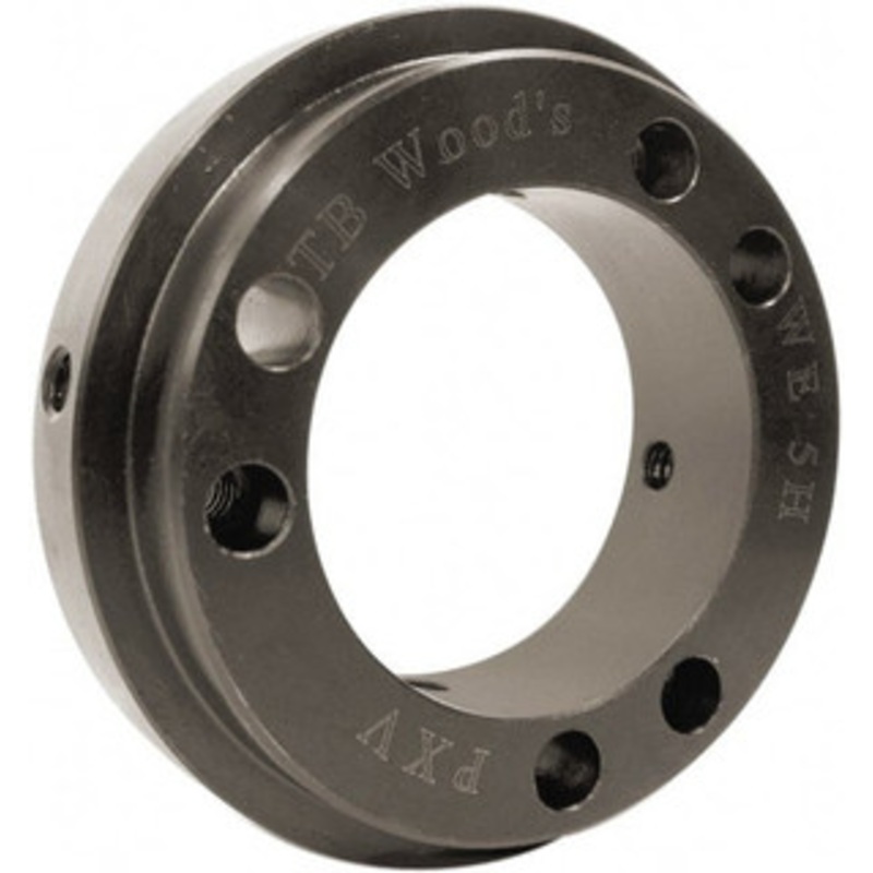 TB Woods 9-1/4 Hub, WE70 Flexible Bushed Coupling Hub 9-1/4 OD, 3-1/2 OAL, Steel, Order 2 Hubs with Same OD & 1 Insert for Complete Coupling WE70HTL – 53911640