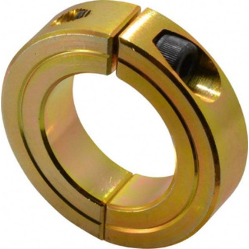 Climax 1-1/4 Bore, Steel, Two Piece Clamping Shaft Collar 2-1/16 Outside Diam, 1/2 Wide CR2C-125 – 65021727