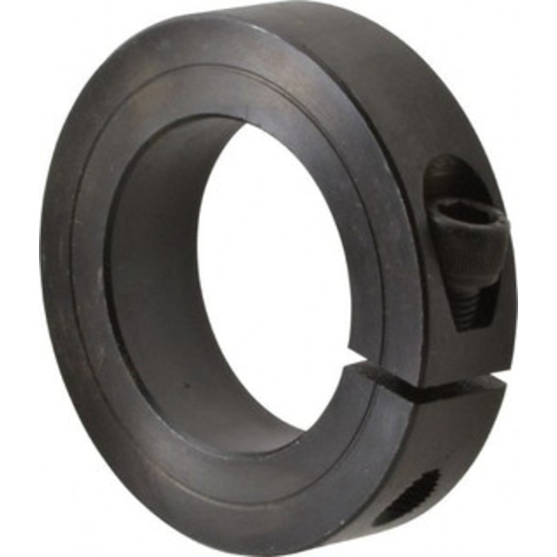 Climax 1-11/16 Bore, Steel, One Piece One Piece Split Shaft Collar 2-3/4 Outside Diam, 11/16 Wide 1C-168 – 35460252