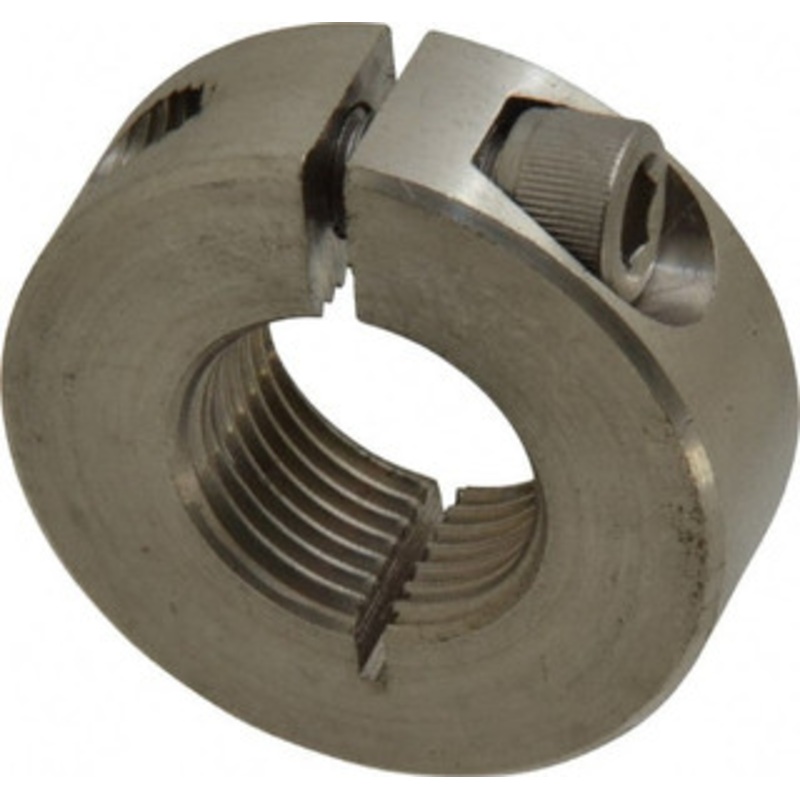 Climax 3/4-16 Thread, Stainless Steel, One Piece Threaded Shaft Collar 1-1/2 Outside Diam, 1/2 Wide ISTC-075-16-S – 35463231
