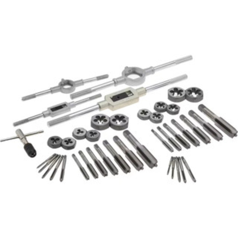 Value Collection Tap and Die Set CCT1593, UNF, 1/8-44 to 3/4-16 Tap, 1/8-44 to 3/4-16 Die – 70-146-6