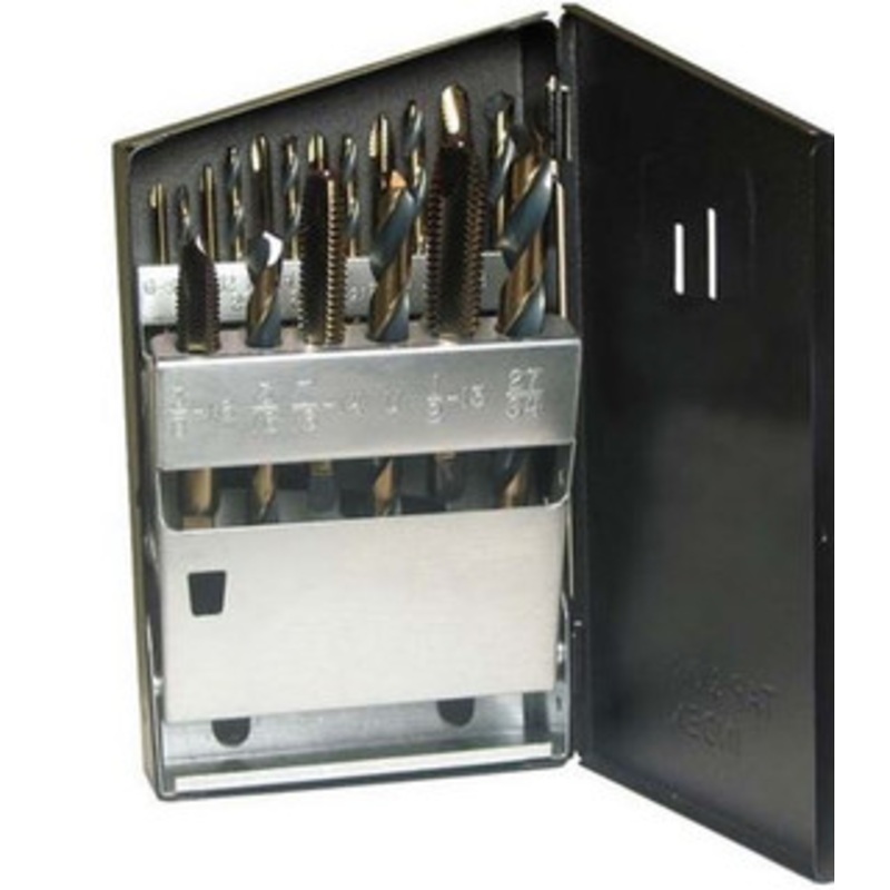 Viking Tap and Drill Stand Set SP-18TD, Spiral Point NC