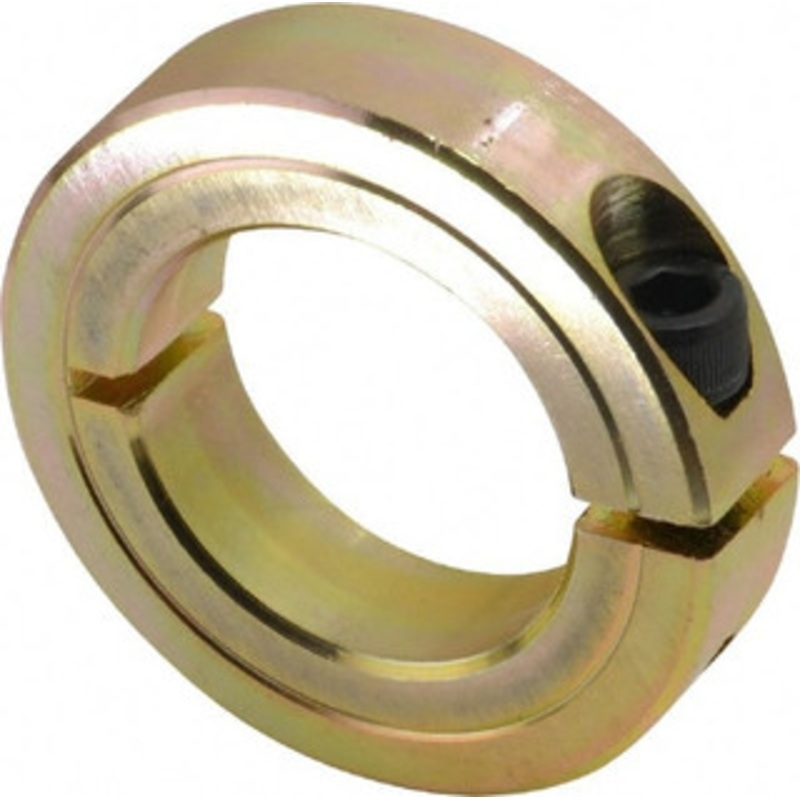 Climax 1-1/4 Bore, Steel, One Piece One Piece Split Shaft Collar 2-1/16 Outside Diam, 1/2 Wide CR1C-125 – 73089948