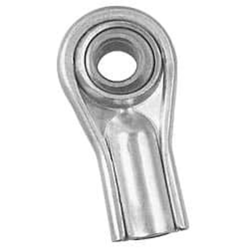 Alinabal 1/2 ID, Female Spherical Rod End 1/2-20 RH, Carbon Steel with Nylon Raceway KPF-8-G – 36671329
