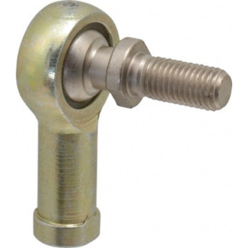 Alinabal 5/16 ID, 7/8 Max OD, 2,800 Lb Max Static Cap, Spherical Rod End 5/16-24 RH, 0.437 Shank Diam, 3/4 Shank Length, Steel with Molded Nyloy Raceway PFS5G – 73202145