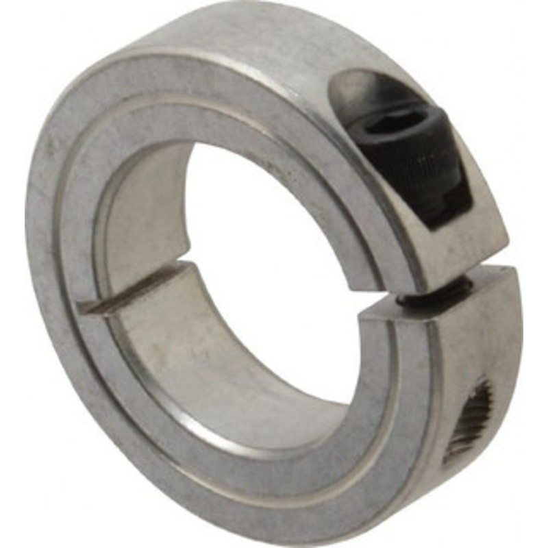 Climax 1-1/8 Bore, Aluminum, One Piece Clamping Shaft Collar 1-7/8 Outside Diam, 1/2 Wide 1C-112-A – 75236562