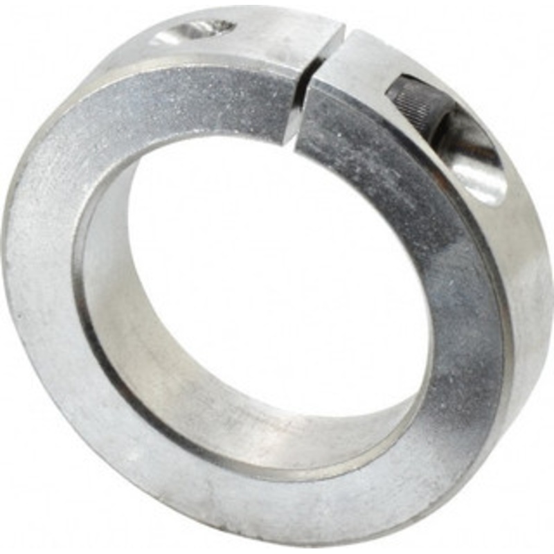 Climax 2 Bore, Aluminum, One Piece Clamp Collar 3 Outside Diam, 11/16 Wide 1C-200-A – 35463512