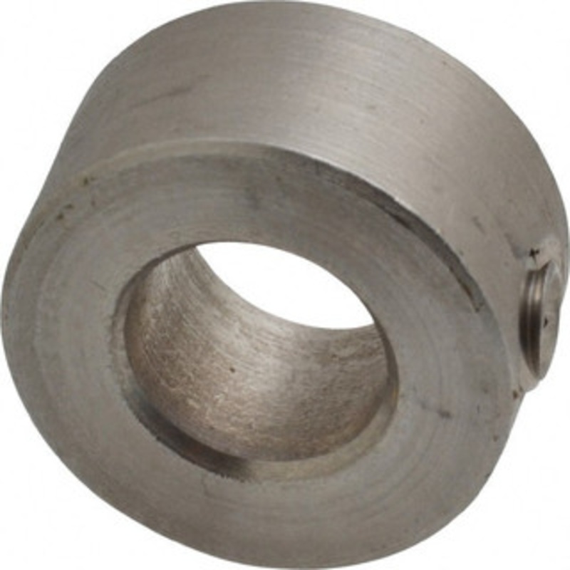 Climax 7/16 Bore, Stainless Steel, Set Screw Shaft Collar 7/8 Outside Diam, 7/16 Wide C-043-S – 35465335