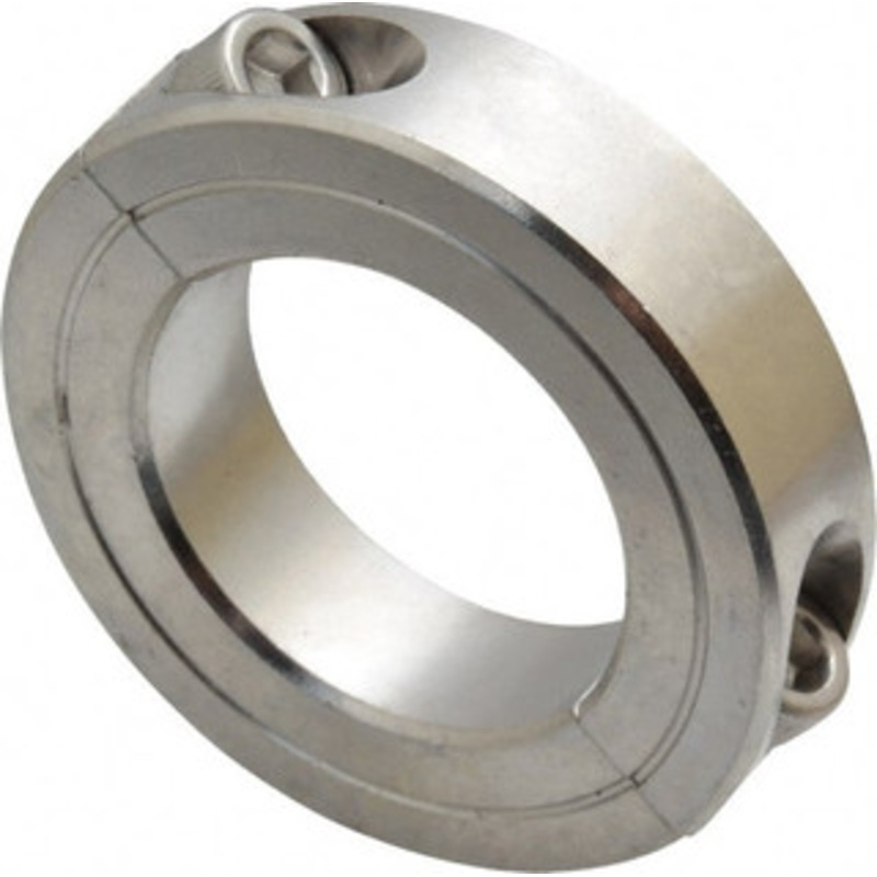 Climax 1-3/8 Bore, Stainless Steel, Two Piece Shaft Collar 2-1/4 Outside Diam, 9/16 Wide 2C-137-S – 35462878