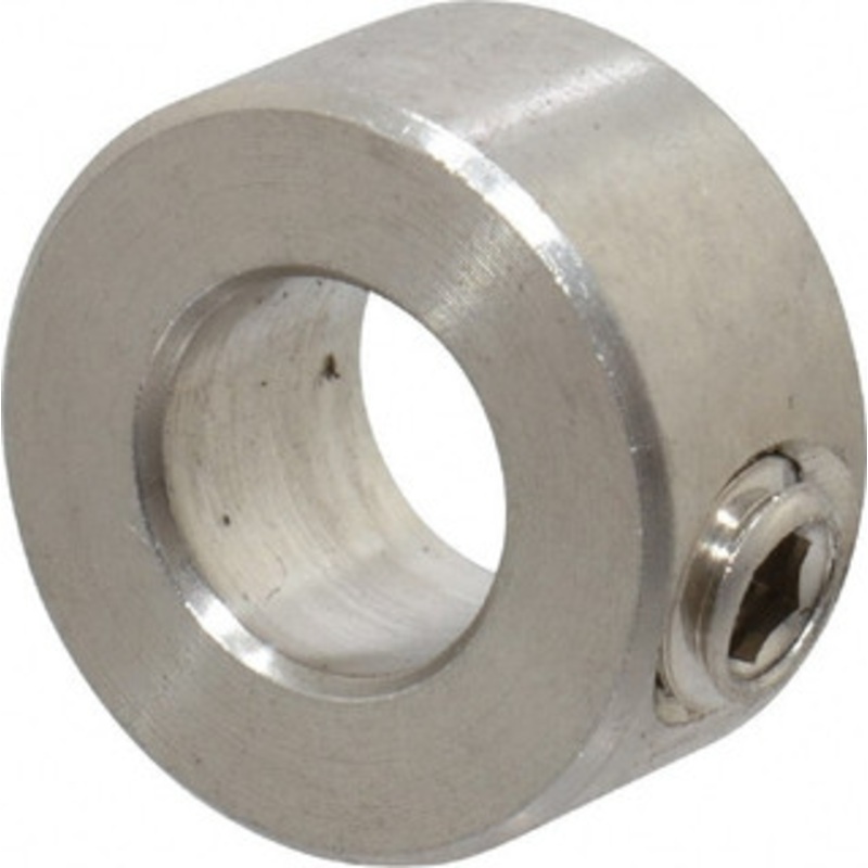 Climax 3/8 Bore, Stainless Steel, Set Screw Solid Set Screw Collars 3/4 Outside Diam, 3/8 Wide CRC-037-S – 65016891