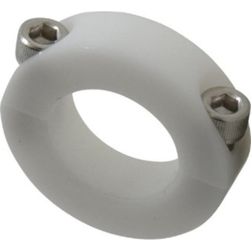 Climax 1 Bore, Plastic, Two Piece Clamping Shaft Collar 1-3/4 Outside Diam, 1/2 Wide P2C-100 – 73090557