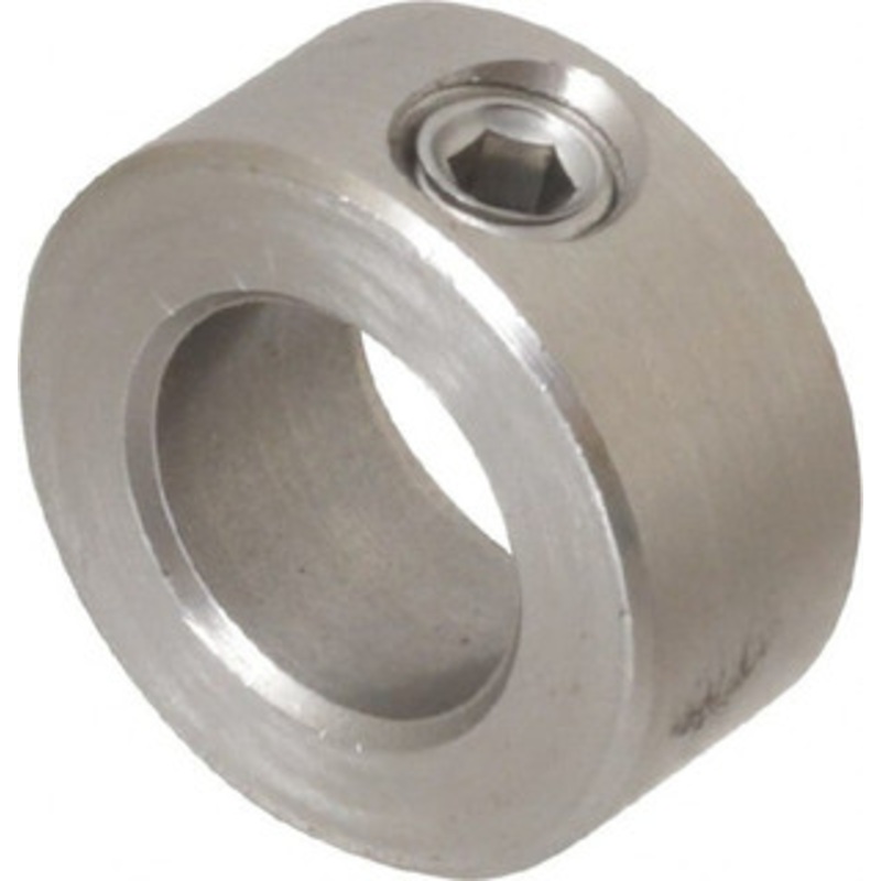 Climax 5/8 Bore, Stainless Steel, Set Screw Solid Set Screw Collars 1-1/8 Outside Diam, 1/2 Wide CRC-062-S – 65016974