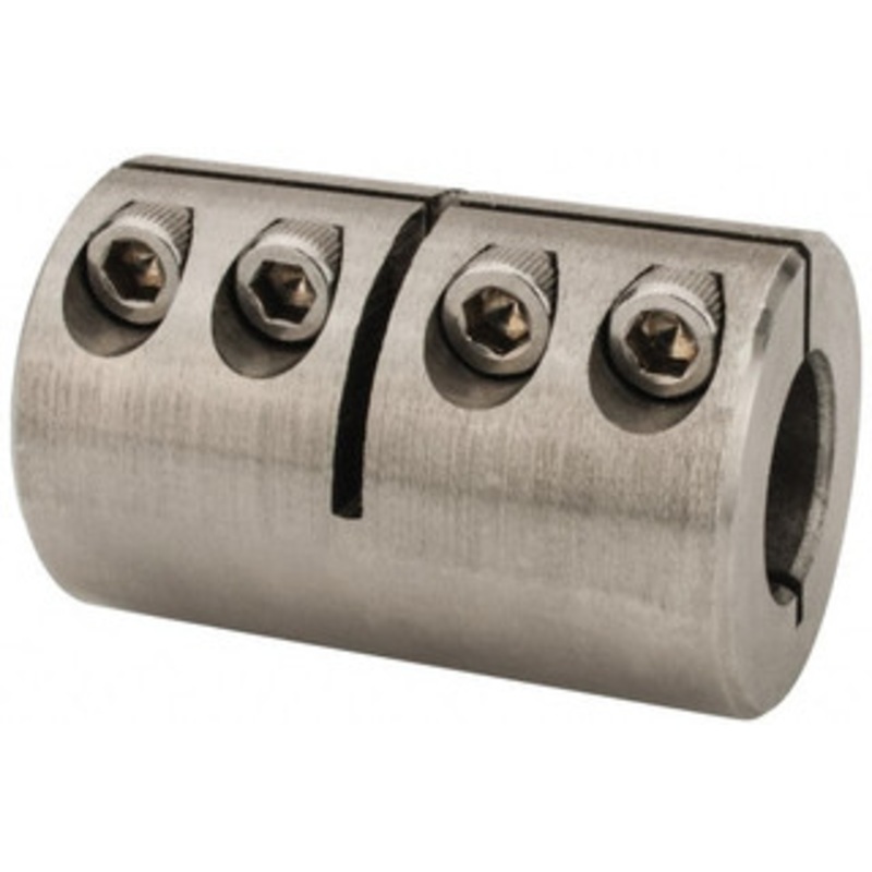 Climax 5/8 Inside x 1-5/16 Outside Diam, One Piece Split Clamping Collar 2 Long ISCC-062-062-S – 35463074