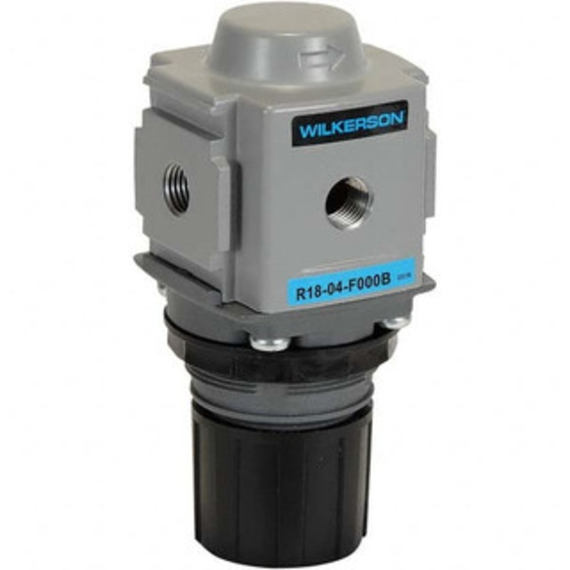 Wilkerson 3/8 NPT 0 – 60 psi Common P1 Regulator Aluminum Die Cast Regulator 300 Max Supply psi, 64 CFM, -13 to 150F, 2.36 Wide x 5.36 High R19-03-DA00B – 11758158