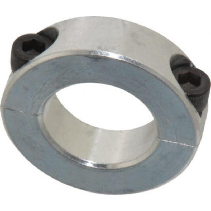 Climax 1 Bore, Aluminum, Two Piece Shaft Collar 1-3/4 Outside Diam, 1/2 Wide 2C-100-A – 35463553