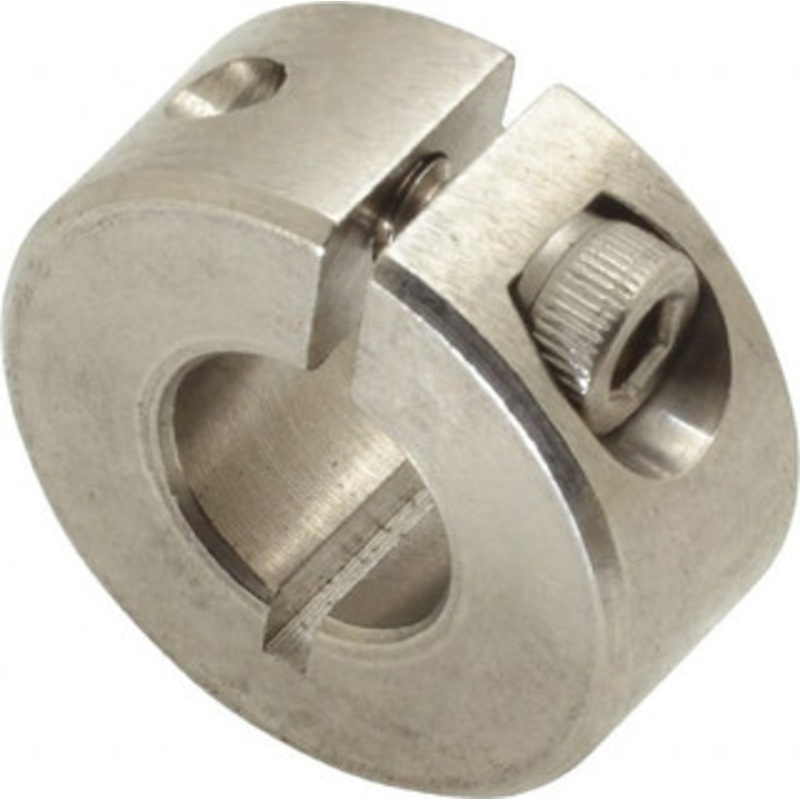 Climax 3/8 Bore, Stainless Steel, One Piece Clamp Collar 7/8 Outside Diam, 3/8 Wide 1C-037-S – 35462522