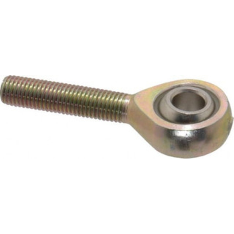 Alinabal 5/16 ID, 7/8 Max OD, 2,800 Lb Max Static Cap, Spherical Rod End 5/16-24 LH, 0.437 Shank Diam, 1-1/4 Shank Length, Steel with Molded Nyloy Raceway PML5G – 73204794