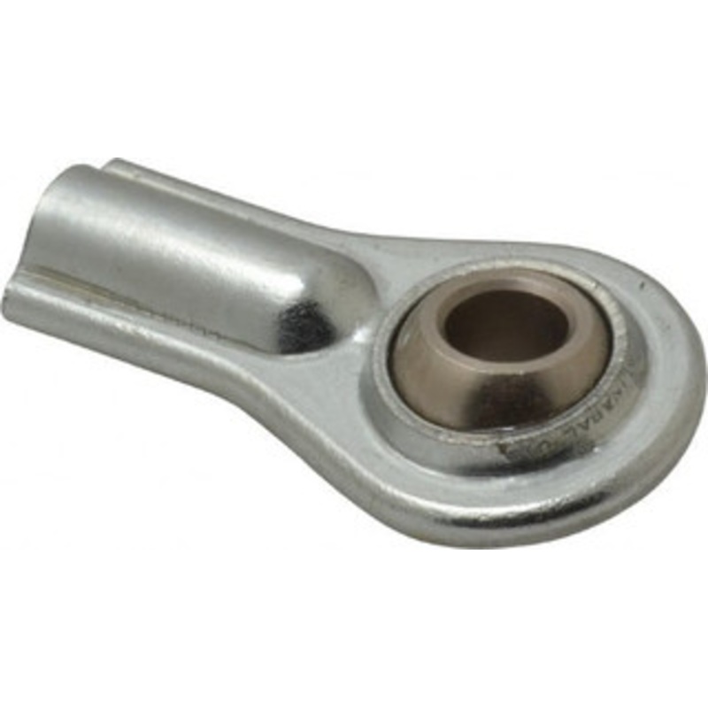 Alinabal 5/16 ID, Female Spherical Rod End 5/16-24 RH, Carbon Steel with Steel Raceway KF-5-G – 36671220