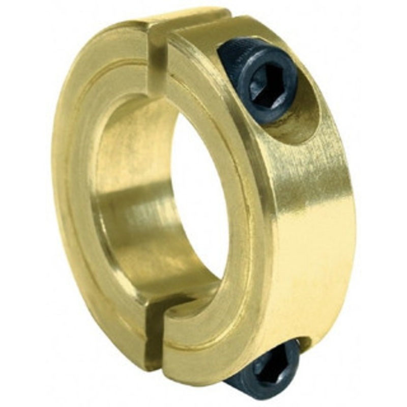 Climax 1-1/16 Bore, Steel, Two Piece Clamping Shaft Collar 1-7/8 Outside Diam, 1/2 Wide CR2C-106 – 73091514