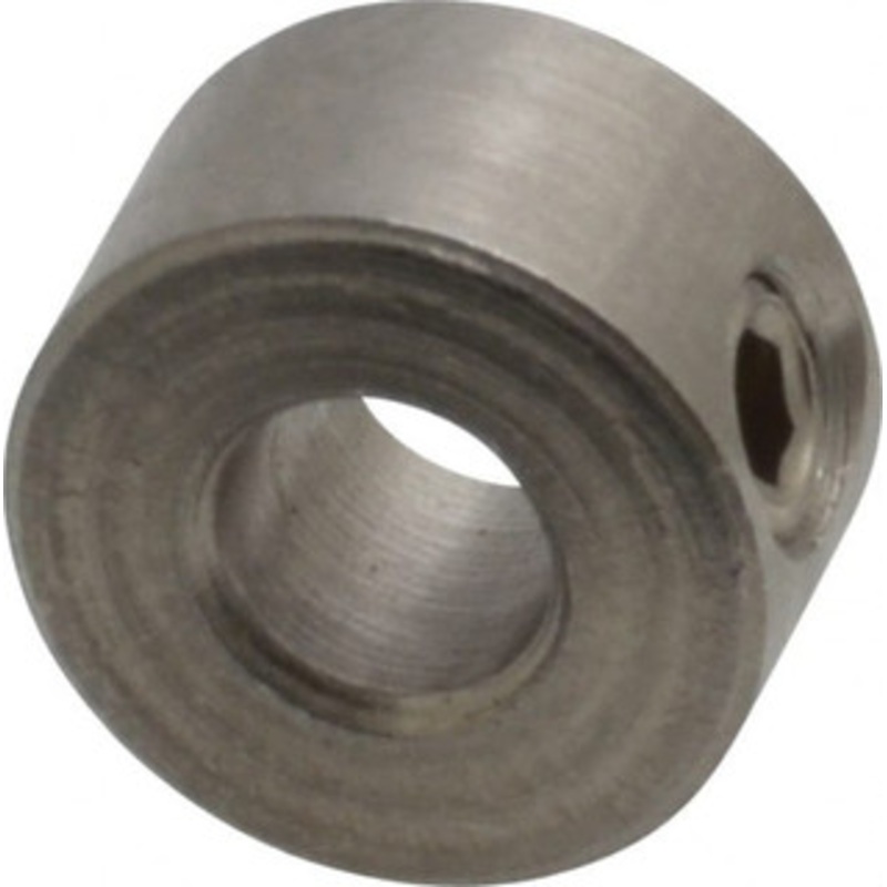 Climax 3/16 Bore, Stainless Steel, Set Screw Shaft Collar 7/16 Outside Diam, 1/4 Wide C-018-S – 35465293