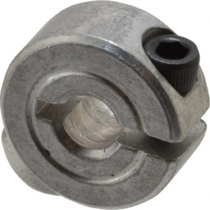 Climax 3/16 Bore, Aluminum, One Piece One Piece Split Shaft Collar 5/8 Outside Diam, 9/32 Wide MOD 1C-018-A – 73091381