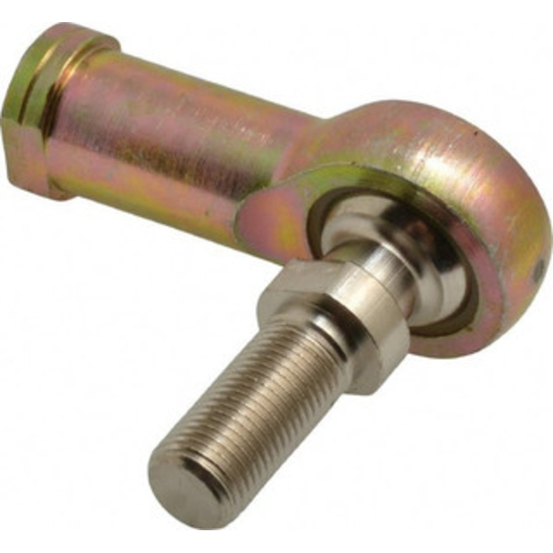 Alinabal 1/2 ID, 1-5/16 Max OD, 6,400 Lb Max Static Cap, Spherical Rod End 1/2-20 LH, 3/4 Shank Diam, 1-3/16 Shank Length, Steel with Molded Nyloy Raceway PFSL8G – 73202079