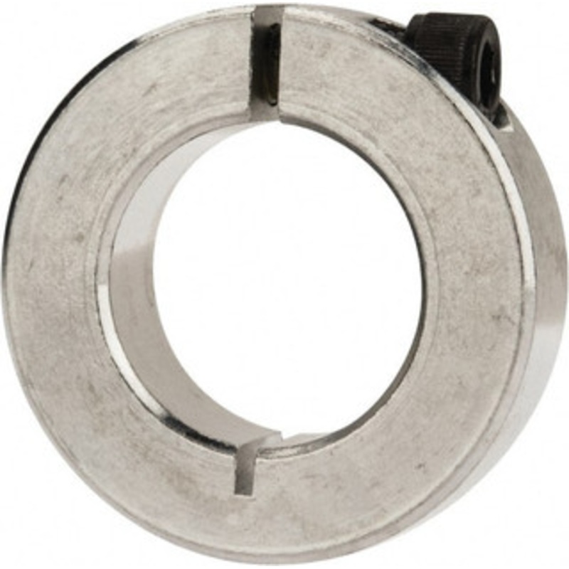 Climax 1 Bore, Aluminum, One Piece Clamp Collar 1-3/4 Outside Diam, 1/2 Wide 1C-100-A – 35463454