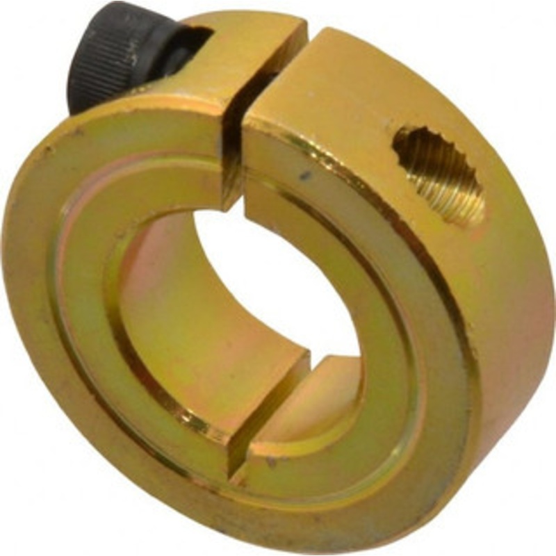 Climax 3/4 Bore, Steel, One Piece One Piece Split Shaft Collar 1-1/2 Outside Diam, 1/2 Wide CR1C-075 – 73089864