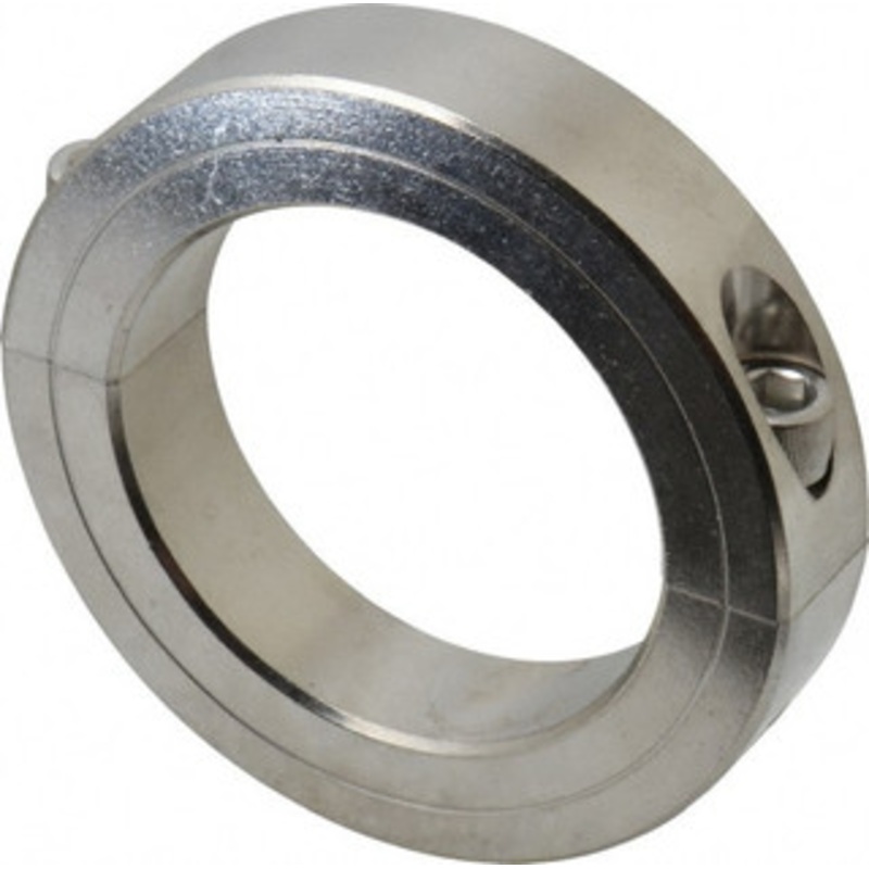 Climax 2-3/8 Bore, Stainless Steel, Two Piece Two Piece Split Shaft Collar 3-1/2 Outside Diam, 3/4 Wide 2C-237-S – 35462977