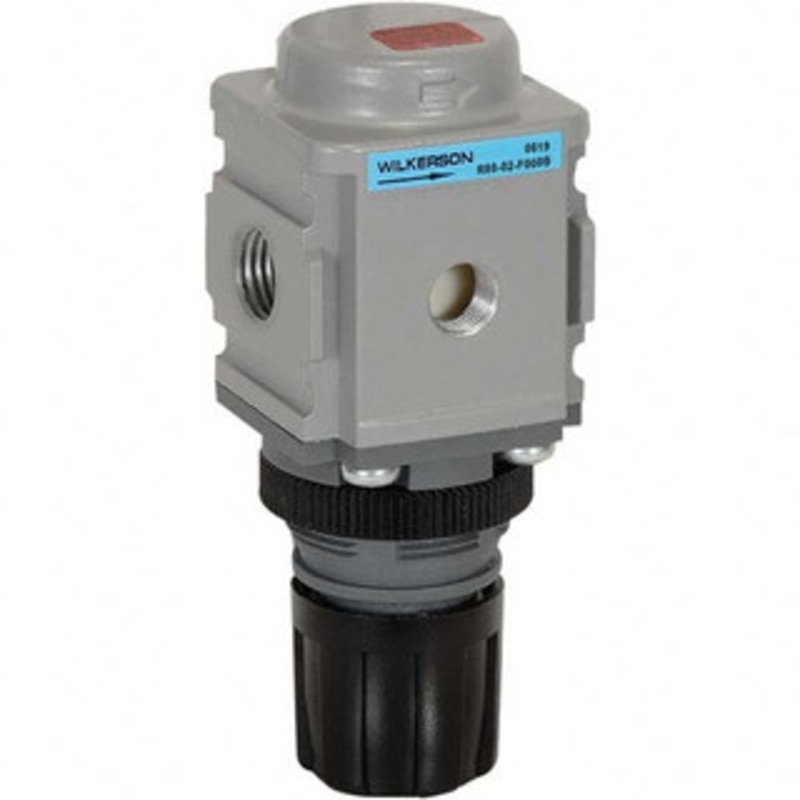 Wilkerson 1/4 NPT 0 – 30 psi Common P1 Regulator Aluminum Die Cast Regulator 300 Max Supply psi, 42 CFM, -13 to 150F, 1.58 Wide x 4.1 High R09-02-CB00B – 11758109