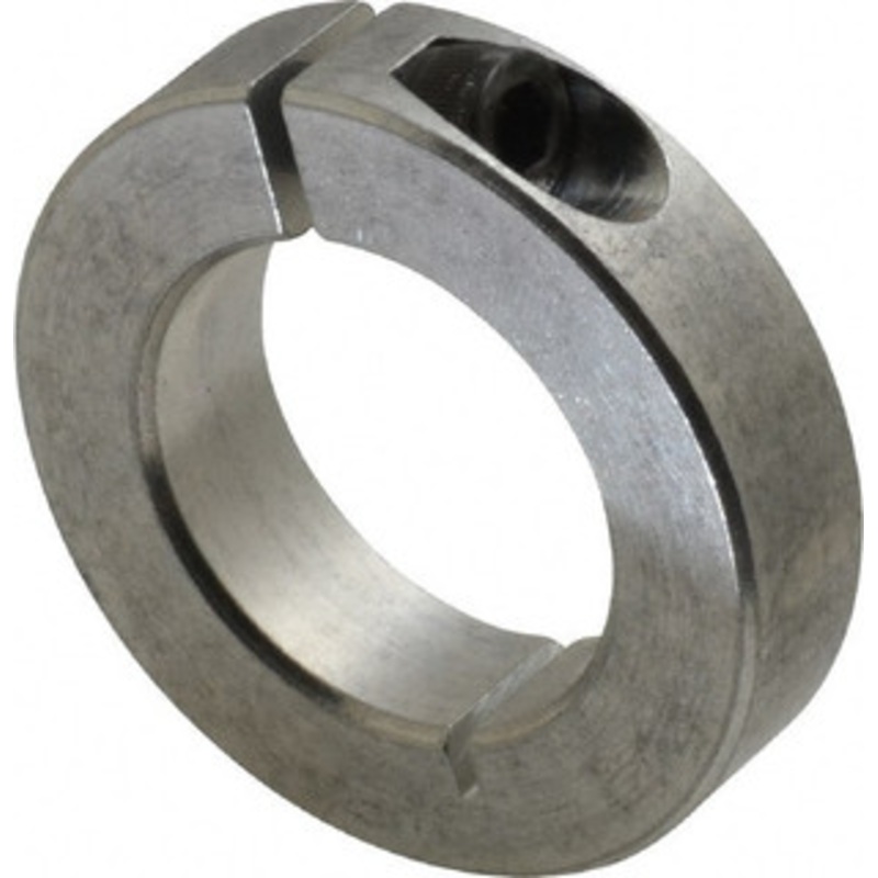 Climax 1-1/4 Bore, Aluminum, One Piece Clamp Collar 2-1/16 Outside Diam, 1/2 Wide 1C-125-A – 35463462
