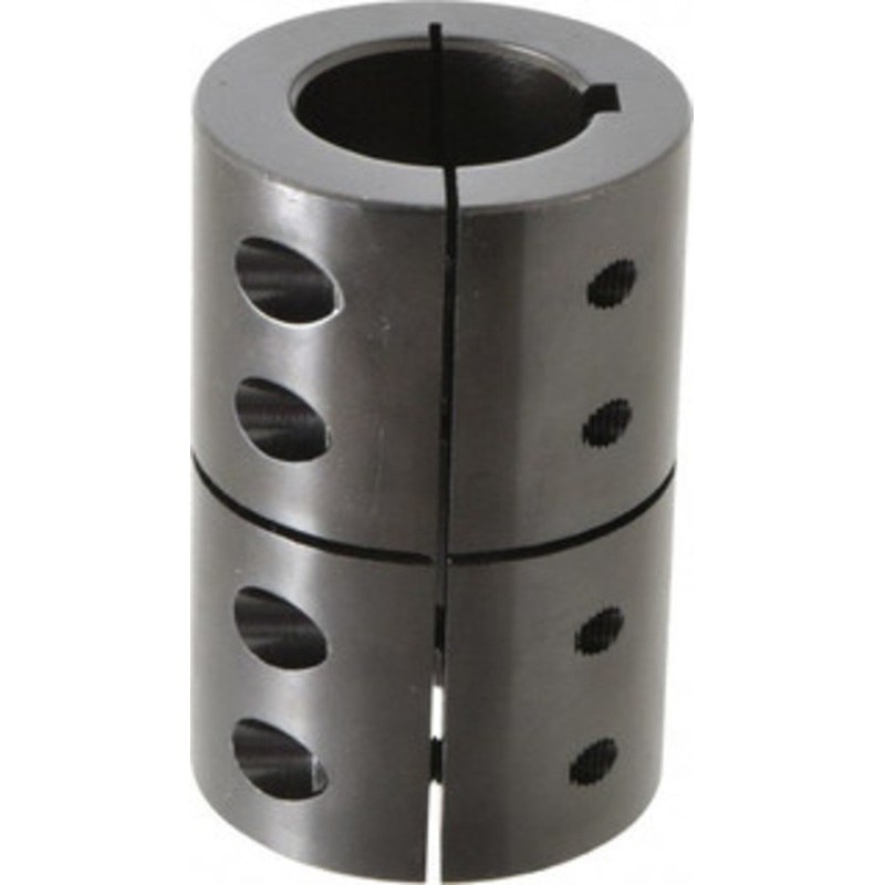 Climax 1-3/8 Inside x 2-3/8 Outside Diam, Rigid Coupling with Keyway 3-5/8 Long x 5/16 Keyway Width CC-137-137-KW – 35462209